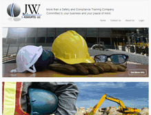 Tablet Screenshot of jw-safety.com